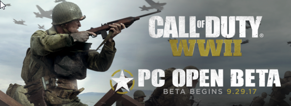 Открытый бета-тест Call of Duty®: WWII